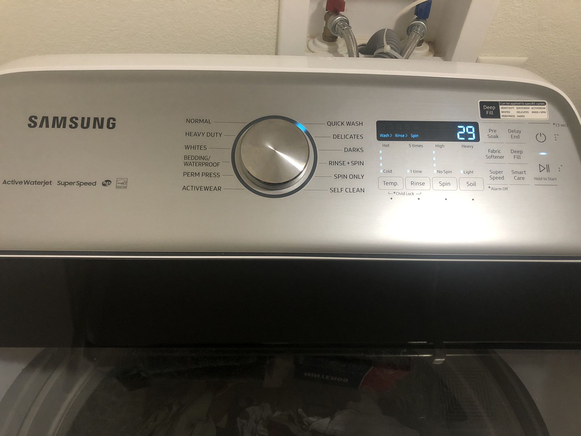 Samsung 5cu High Efficiency Washer And Dryer