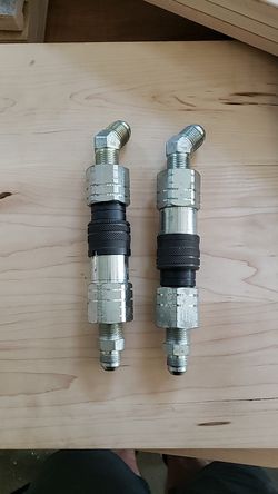 Hydraulic Quick Release set for Excavator Thumbnail