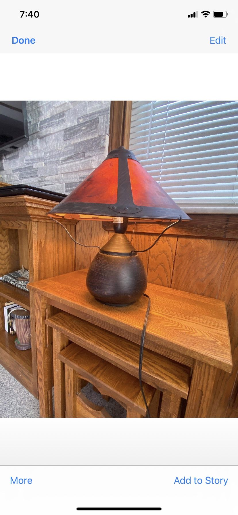 Antique Table Lamp
