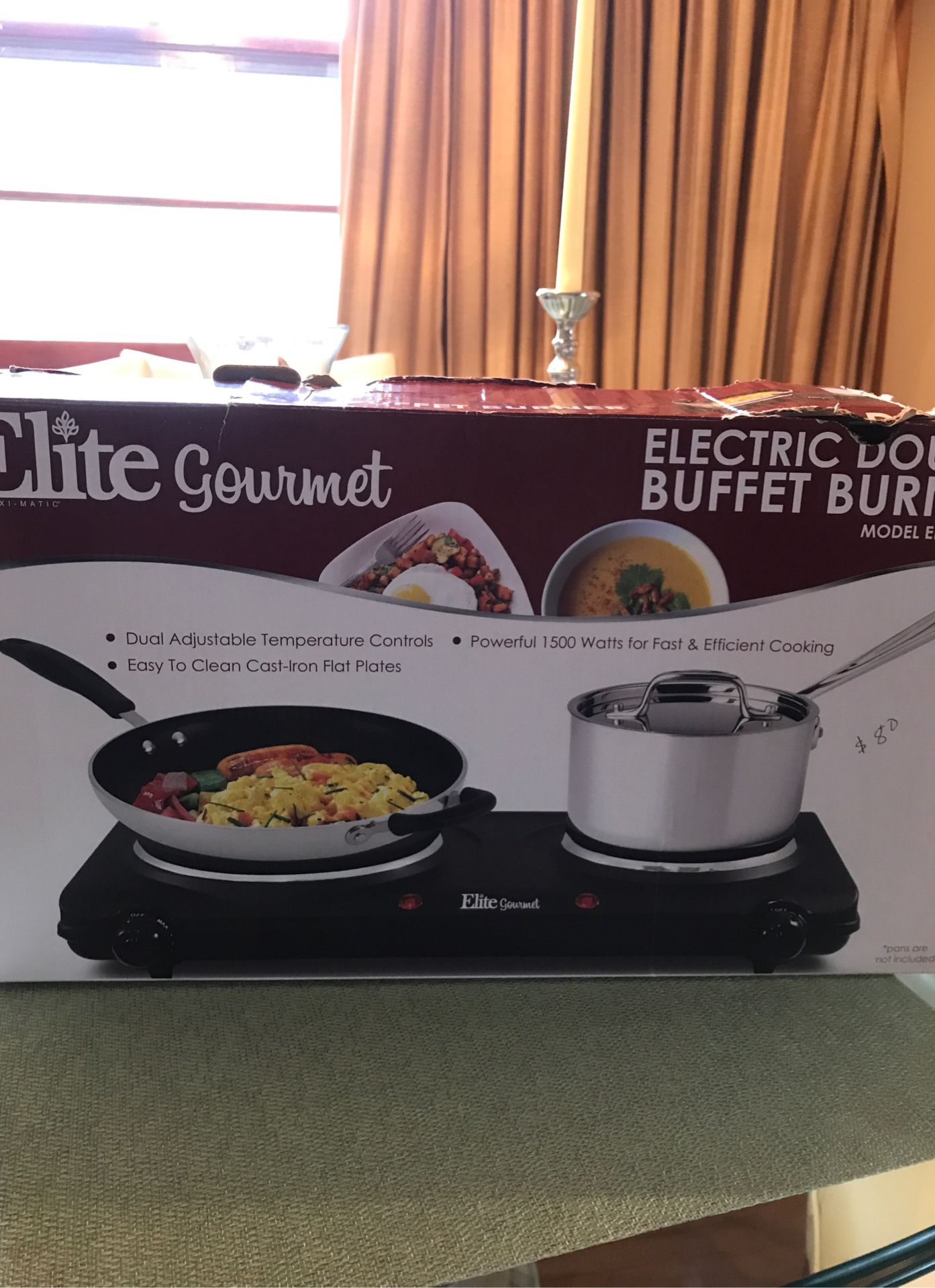 Number of electric skillet buffet burners slushy drink mixer slow cooker