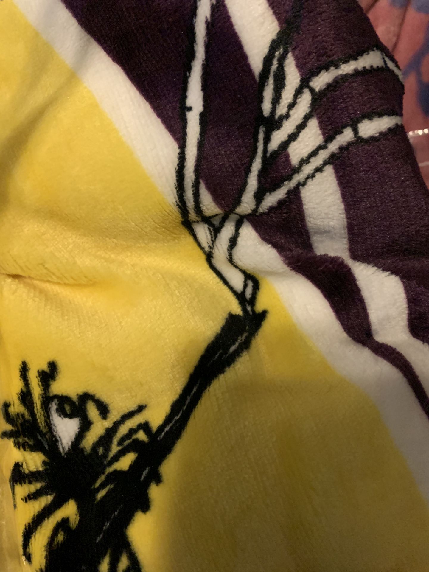 Nightmare Before Christmas Twin Full Sherpa Blanket Discontinued Throw