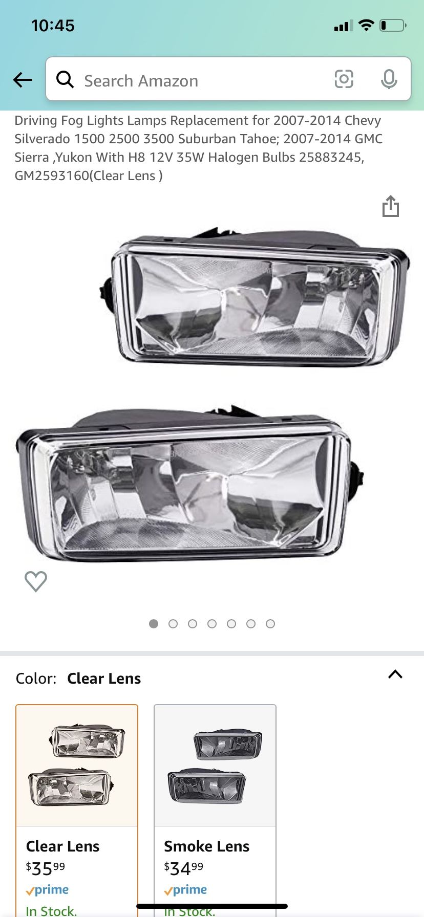 Replacement Fog Lights