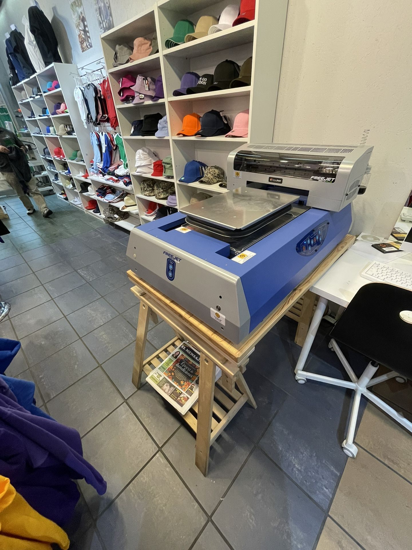 OMNIPrint Freejet 330TX Plus DTG and Printer with Pretreatment