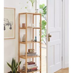 Two Matching Wood Book Shelves Thumbnail