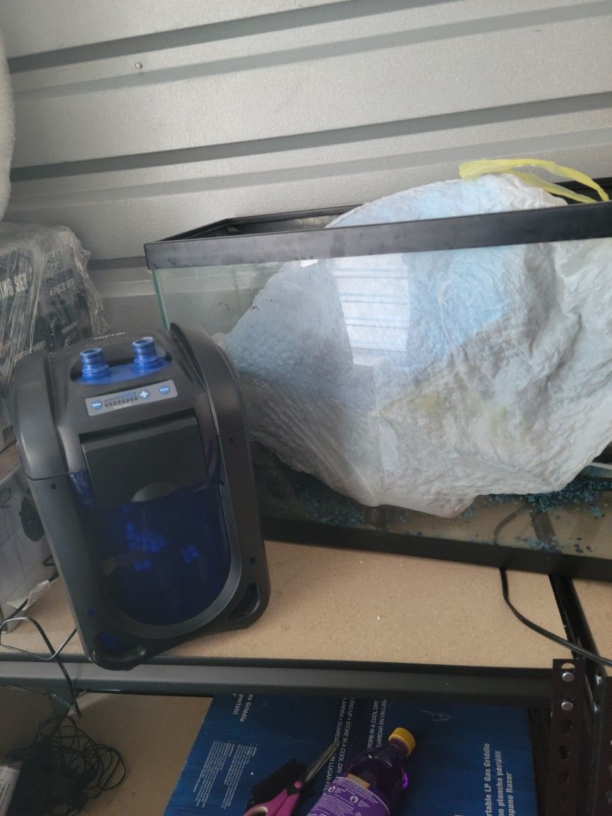 20 gallon aquarium with top fin cf60 filter