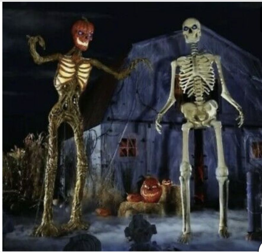 Giant 12ft Skeleton Halloween Decoration