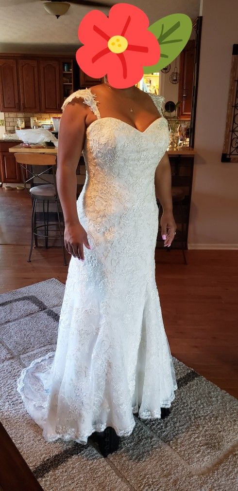 Ivory Mermaid Wedding Dress