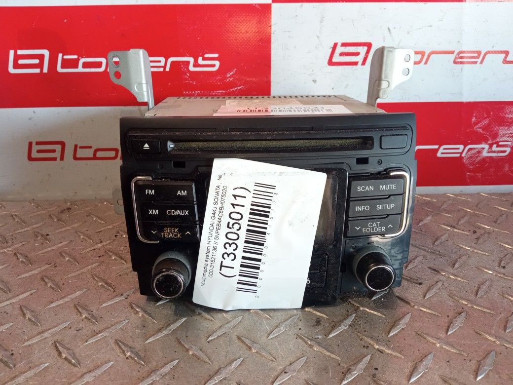 Multimedia System For 2011 Hyundai Sonata Stock 21136