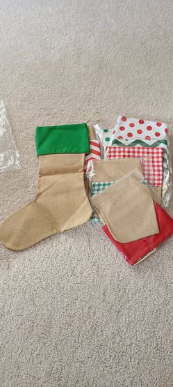 Christmas Stocking home decorations gifts Thumbnail