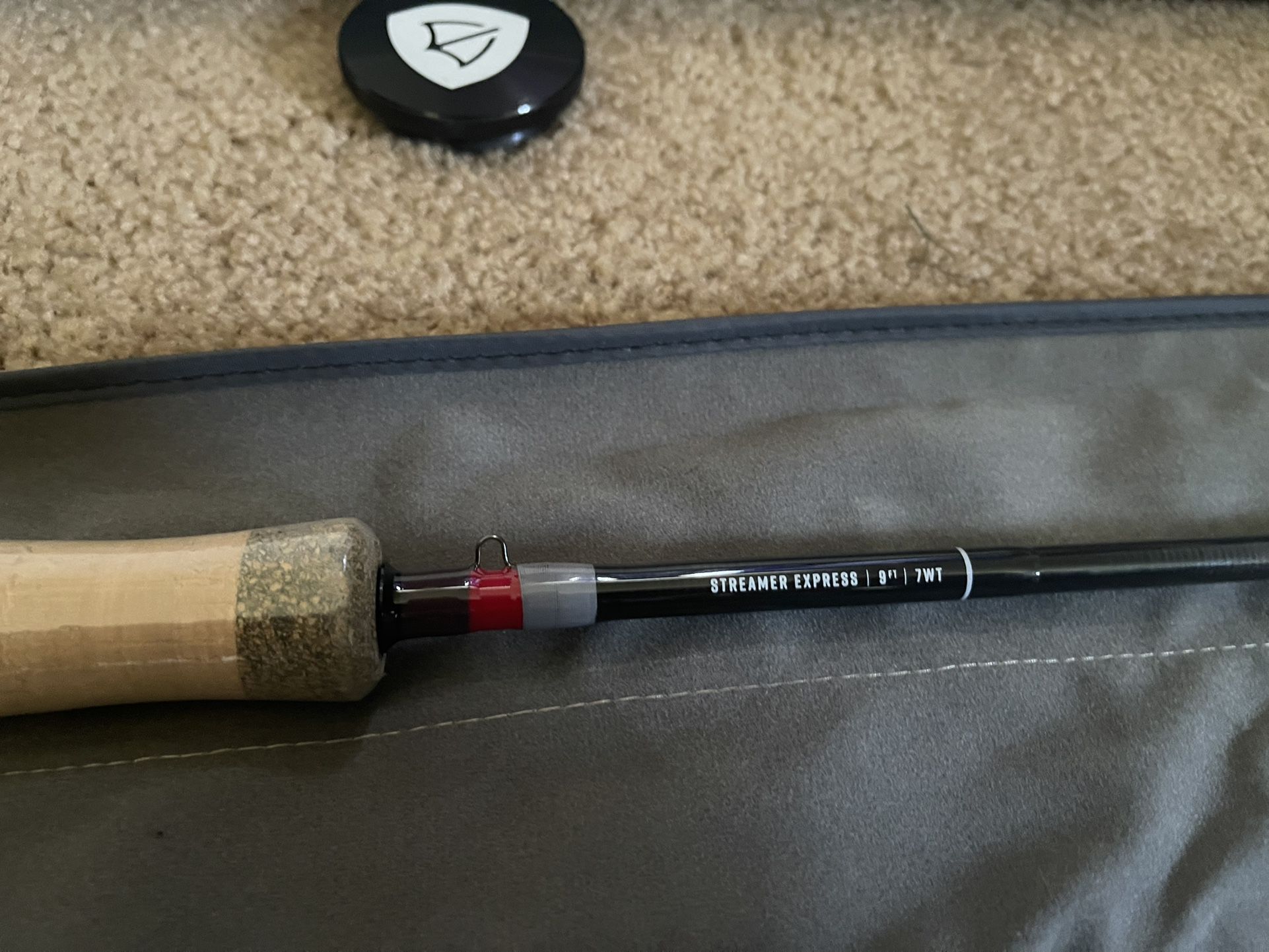 Wade Rod Co. 9’ 7wt 4 Pc Streamer Express Never Used 