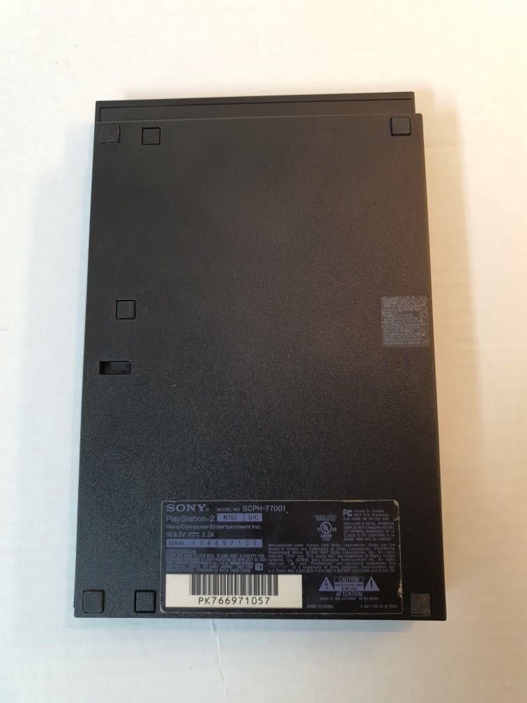 Sony PlayStation 2 Slim Console (SCPH-77001) PS2 System, Tested/Working .. Condition is "Used".
Same Day Shipping, Don't forget to check out my other