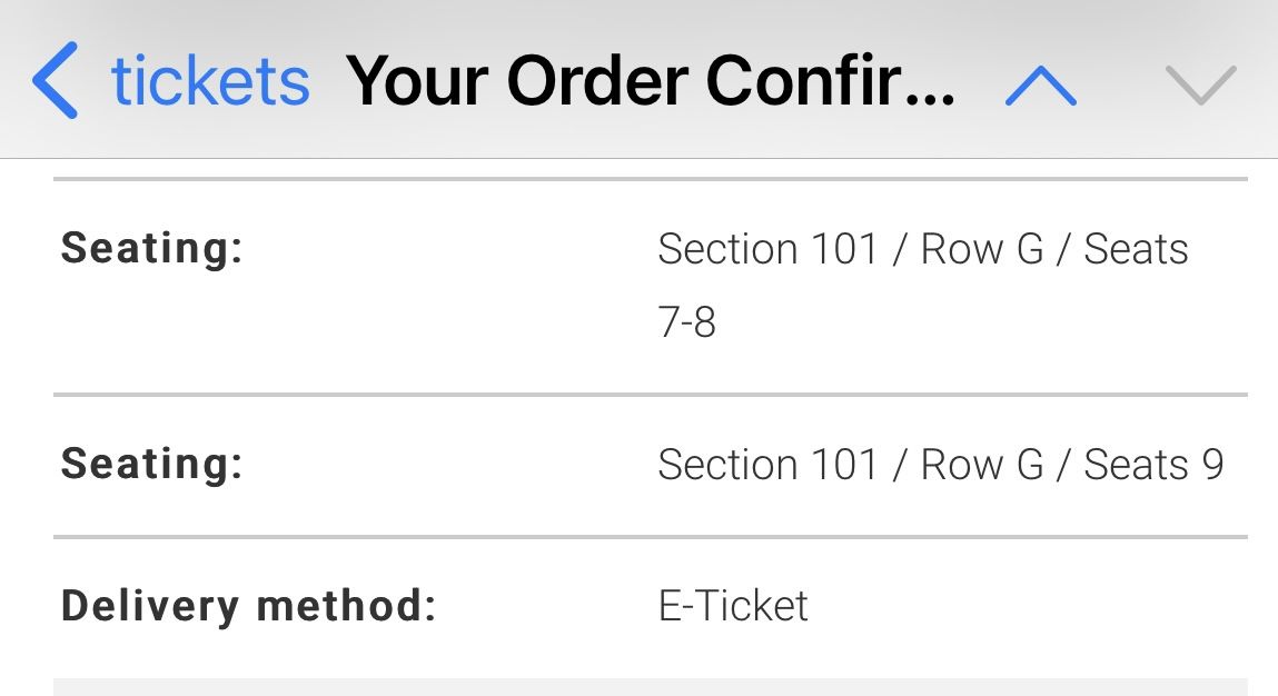 Cirque Du Soleil 2/9/2022, 3 Tickets (2 Adults + 1 Child )