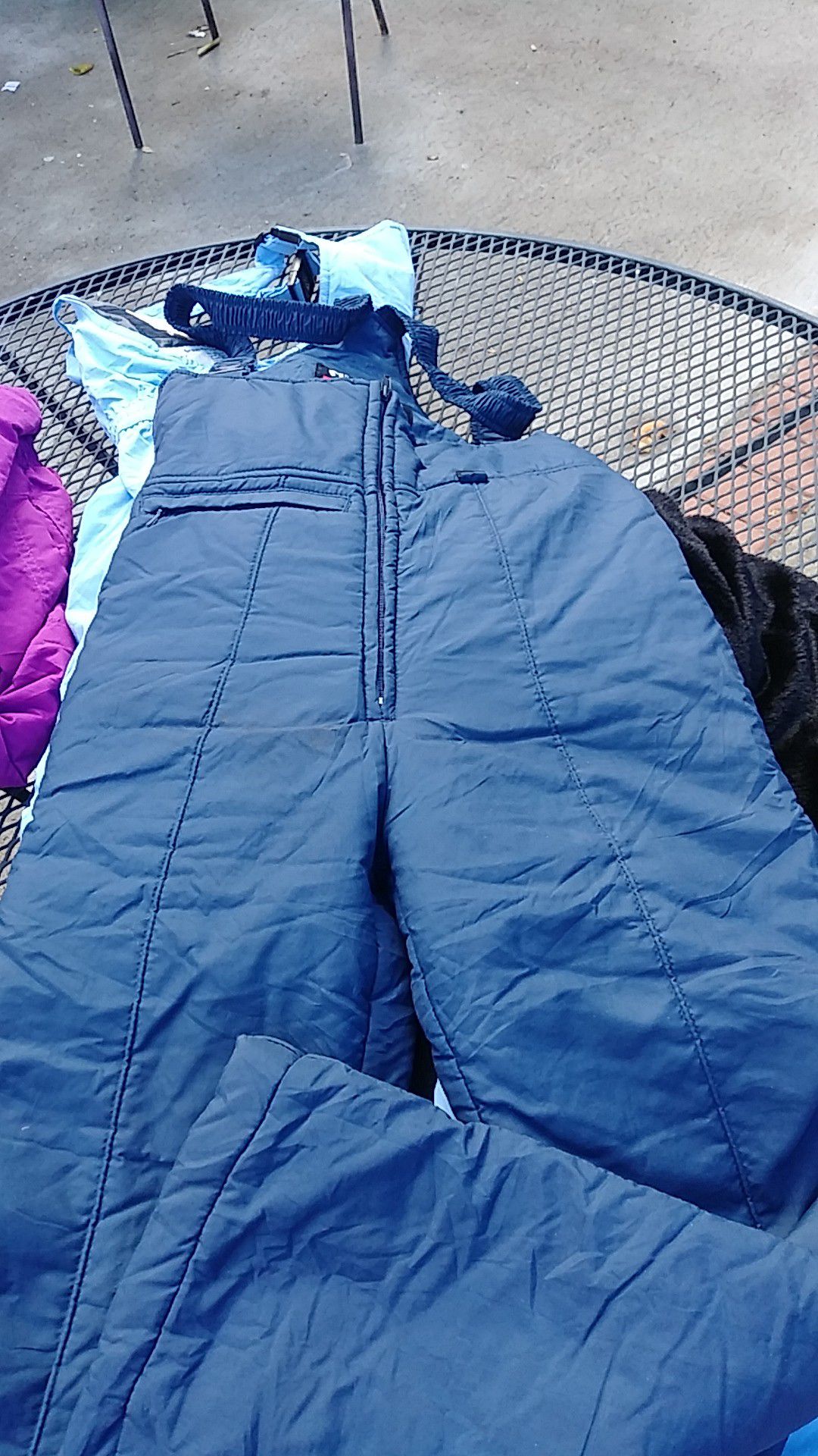 Snow bib size overall size 14