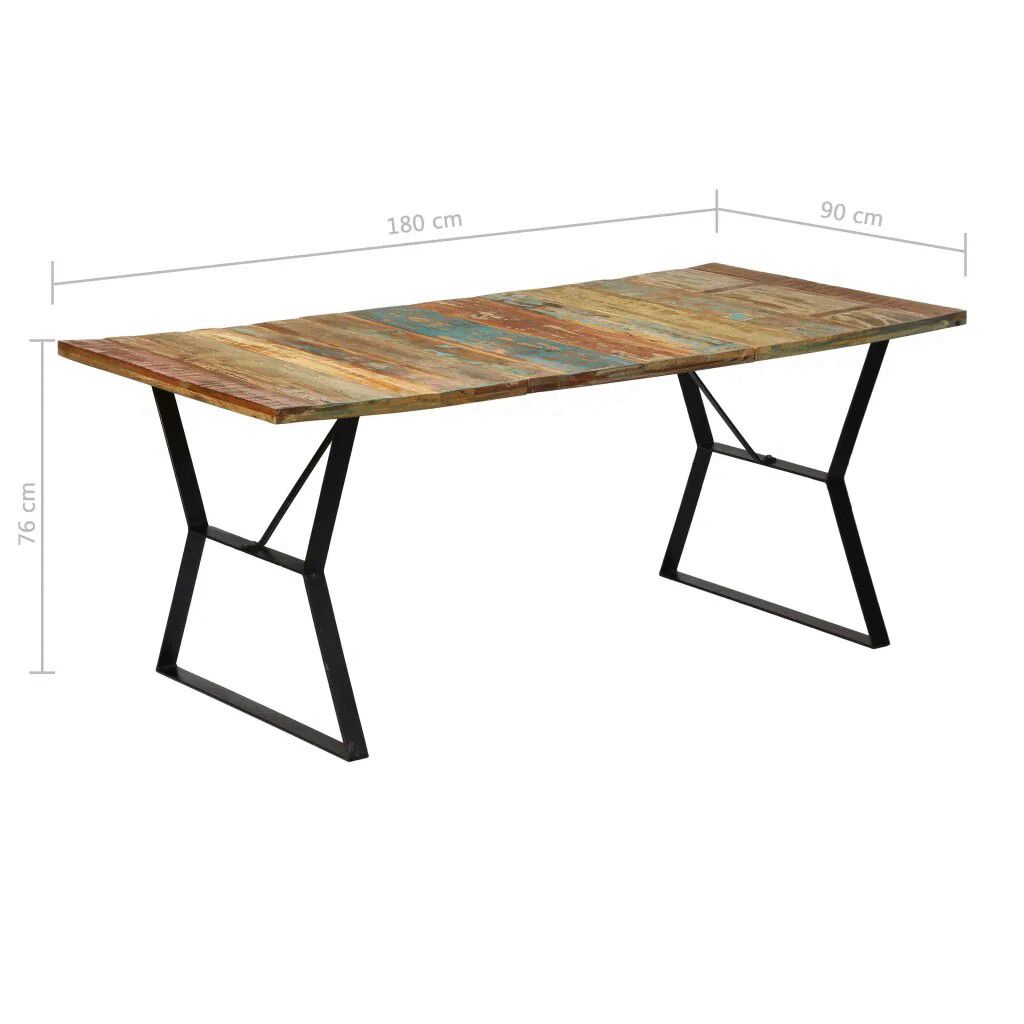 Dining Table Solid Reclaimed Wöod