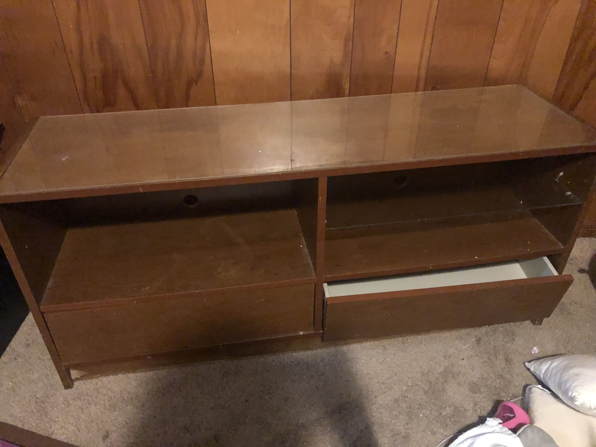 Solid Wood Tv Stand