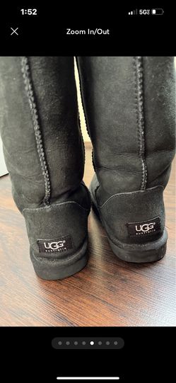Ugg Black Boots Thumbnail