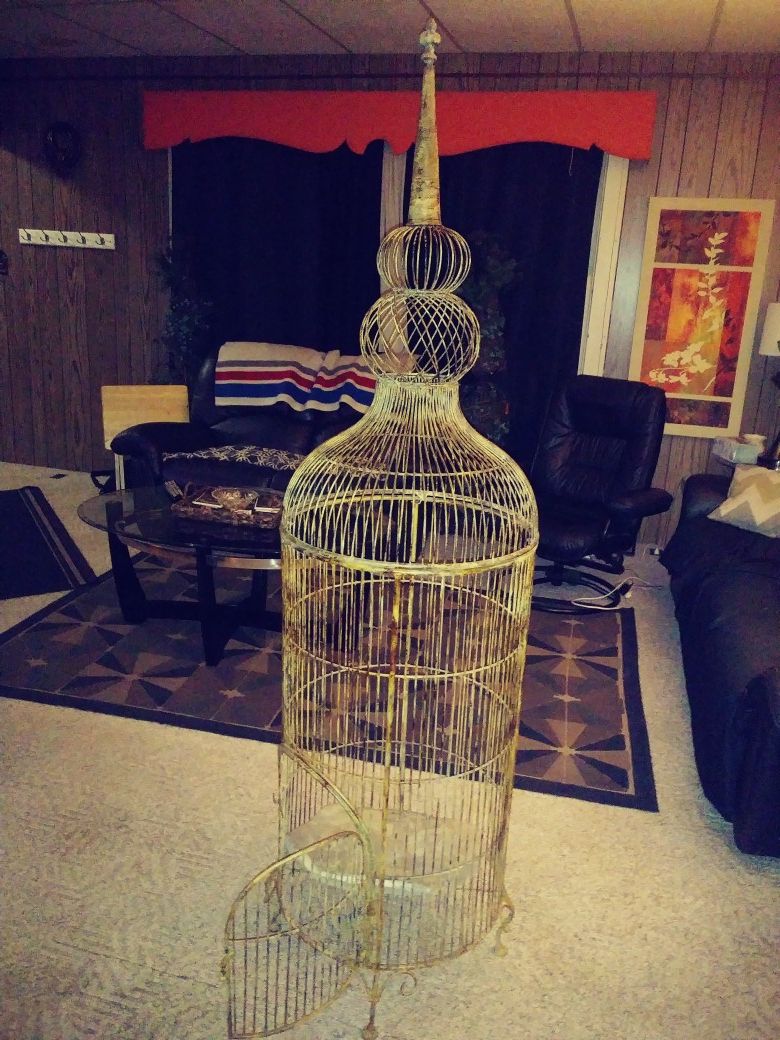Large bird cage