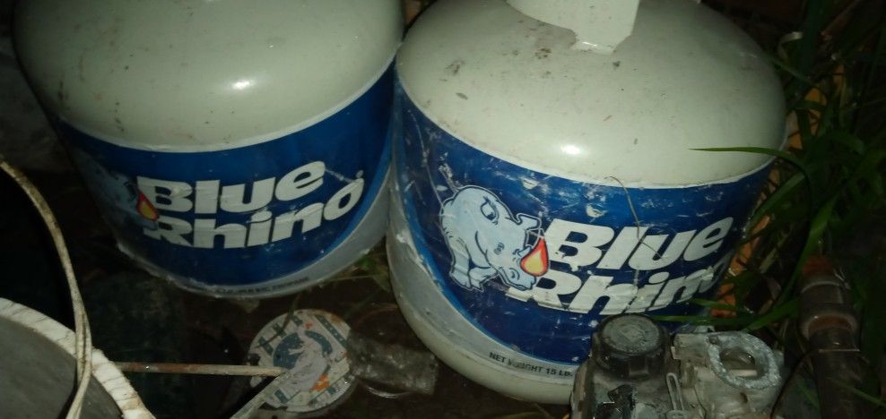 This Year's Blue Rhino Tanks