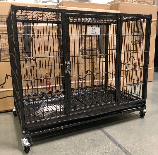 โจ NEW โจ Heavy Duty Stackable Dog ๐ถ๐ Kennels With Removable Tray ๐ฅโกโจ๐ฅโกโจ๐ฅโกโจ๐๐ถ๐บ๐ฆฎ๐โ๐ฆบ๐ฉ