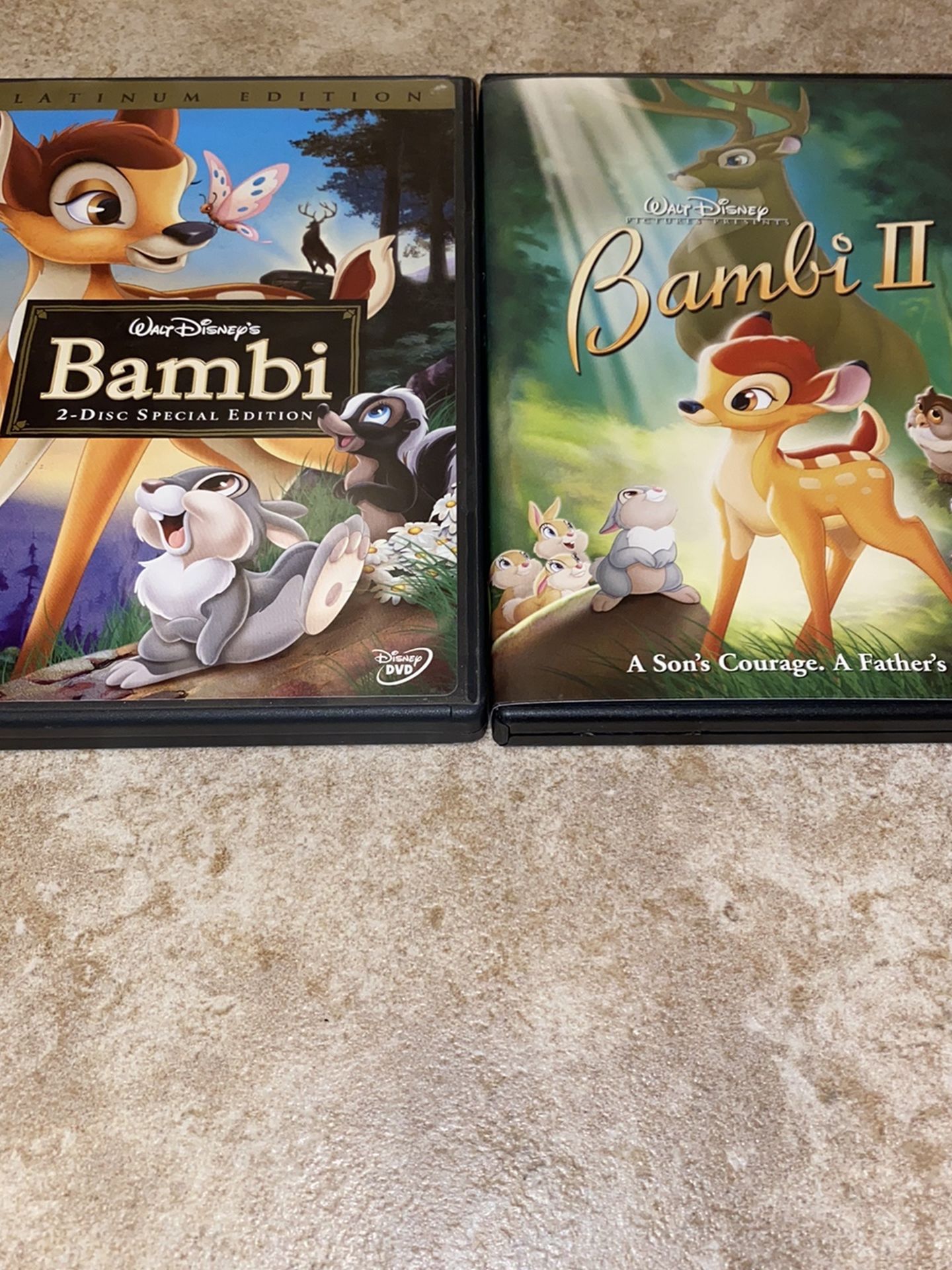 Bambi And Bambi 2 - DVDS