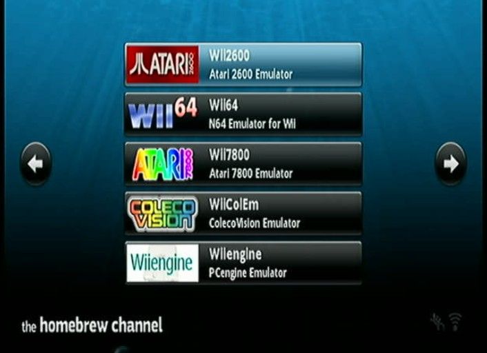 the homebrew channel wii