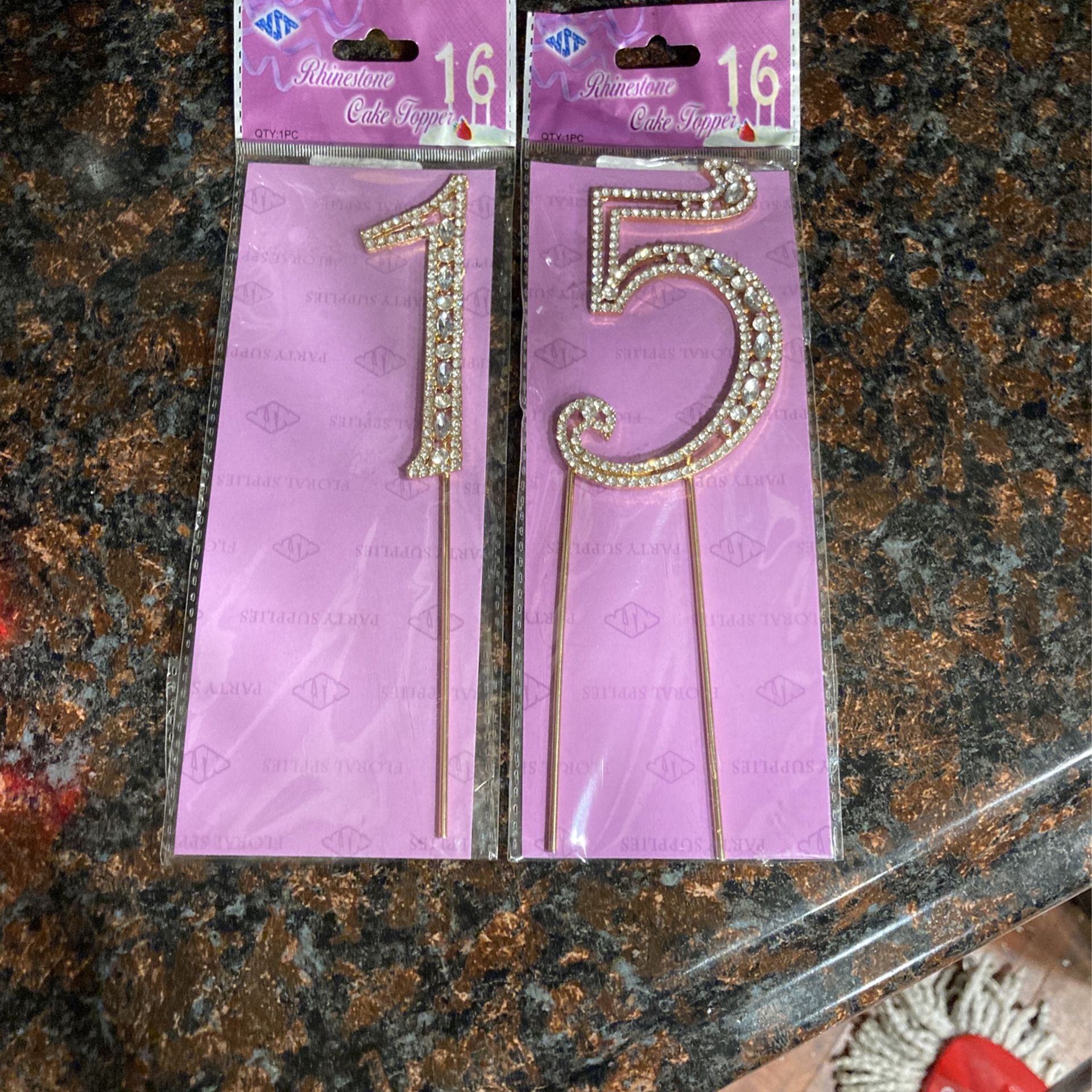 number cake toppers