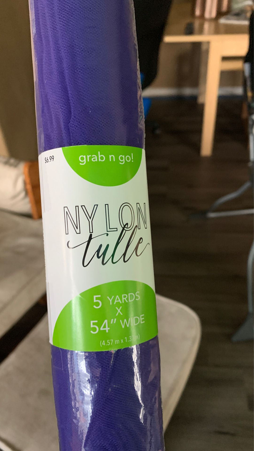 Purple tulle (20) rolls 5 yards x 54” wide 4.57 m x 1.37 m