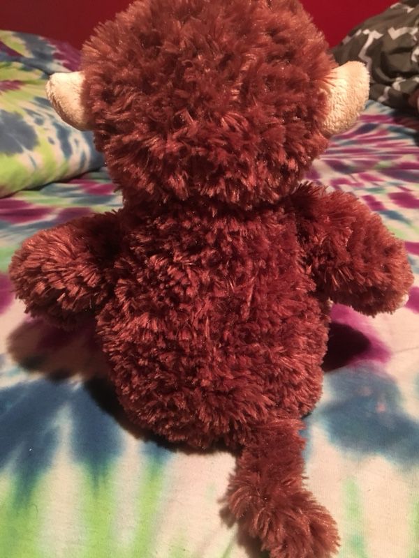 Stuffed animal monkey