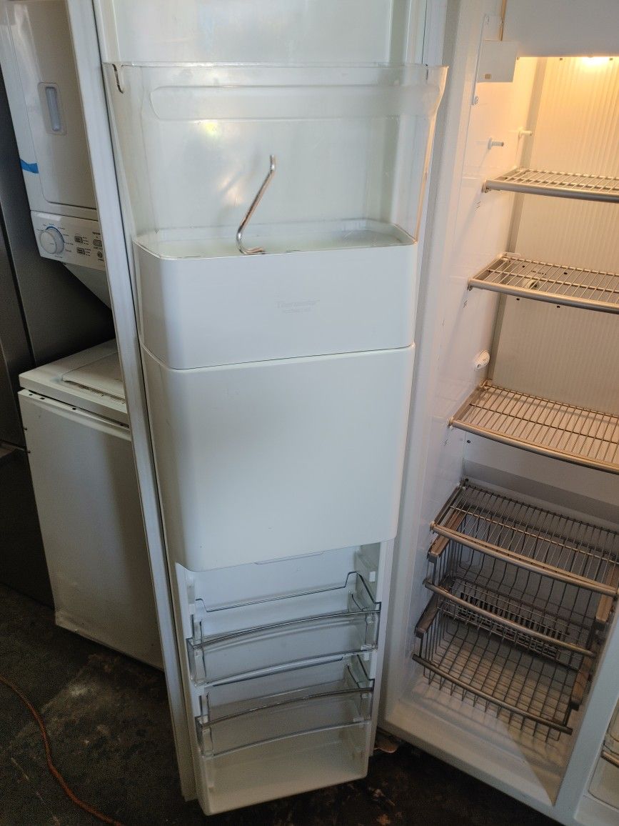 Thermador 48" Stainless Steel Built In Side By Side Refrigerator for