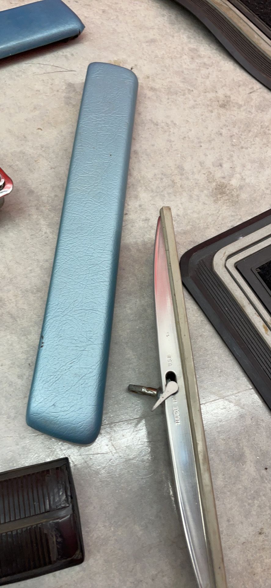 Original Parts 65 Impala Floor Mats Ash Trays Gauges And More