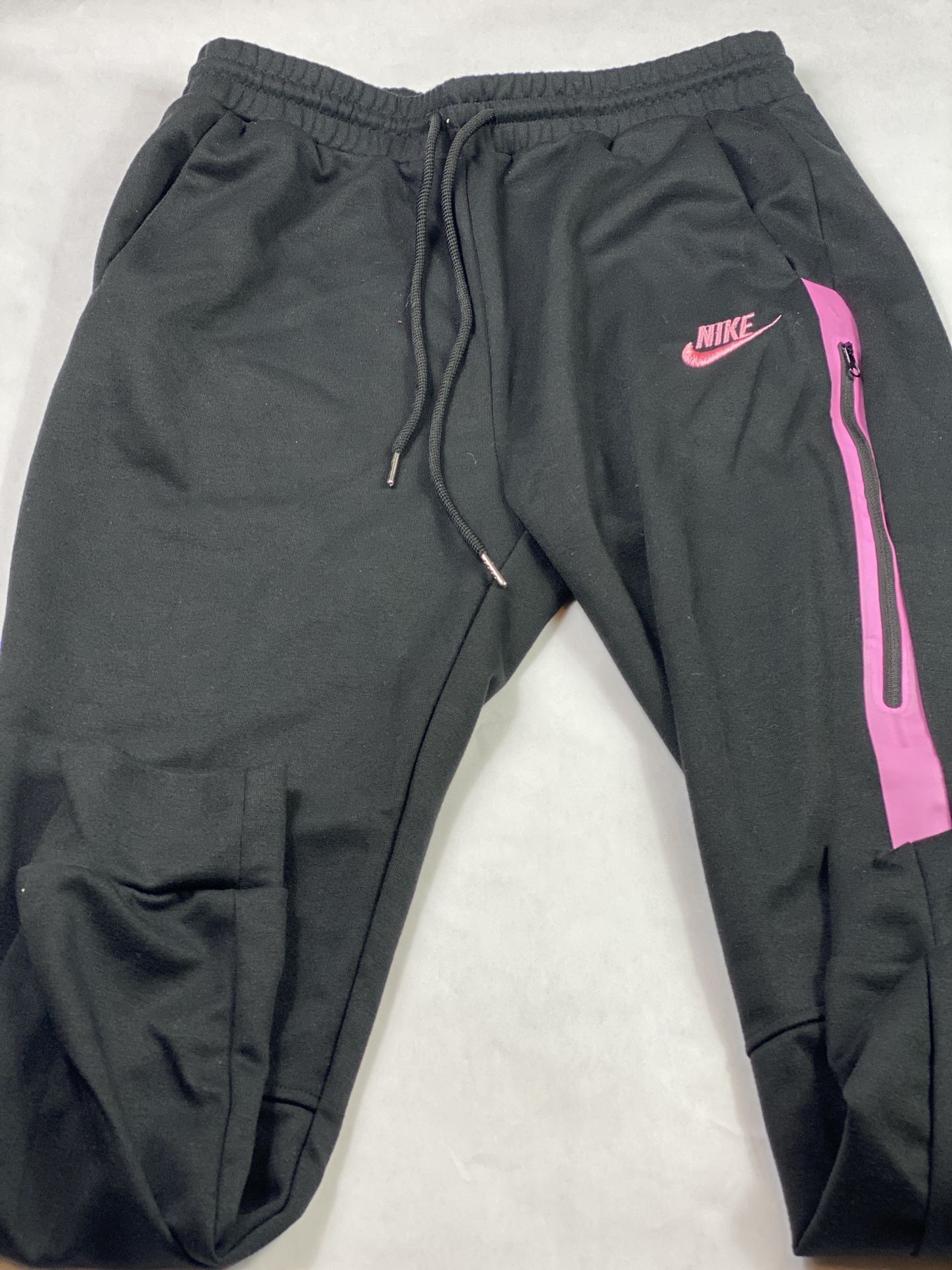 Black & Pink Nike Sweatsuit Medium
