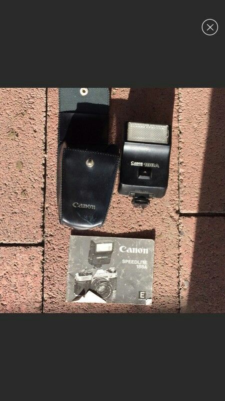 Canon ae-1 chrome slr body
