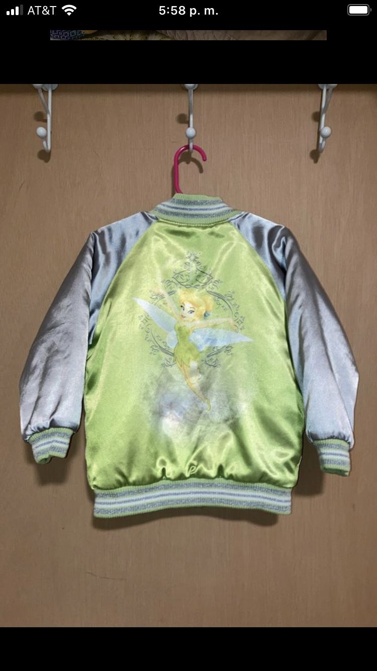 Disney TinkerBell Bomber Jacket for girls 4T