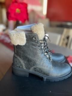 Coach Lorimer Leather Boots (Brand New)
