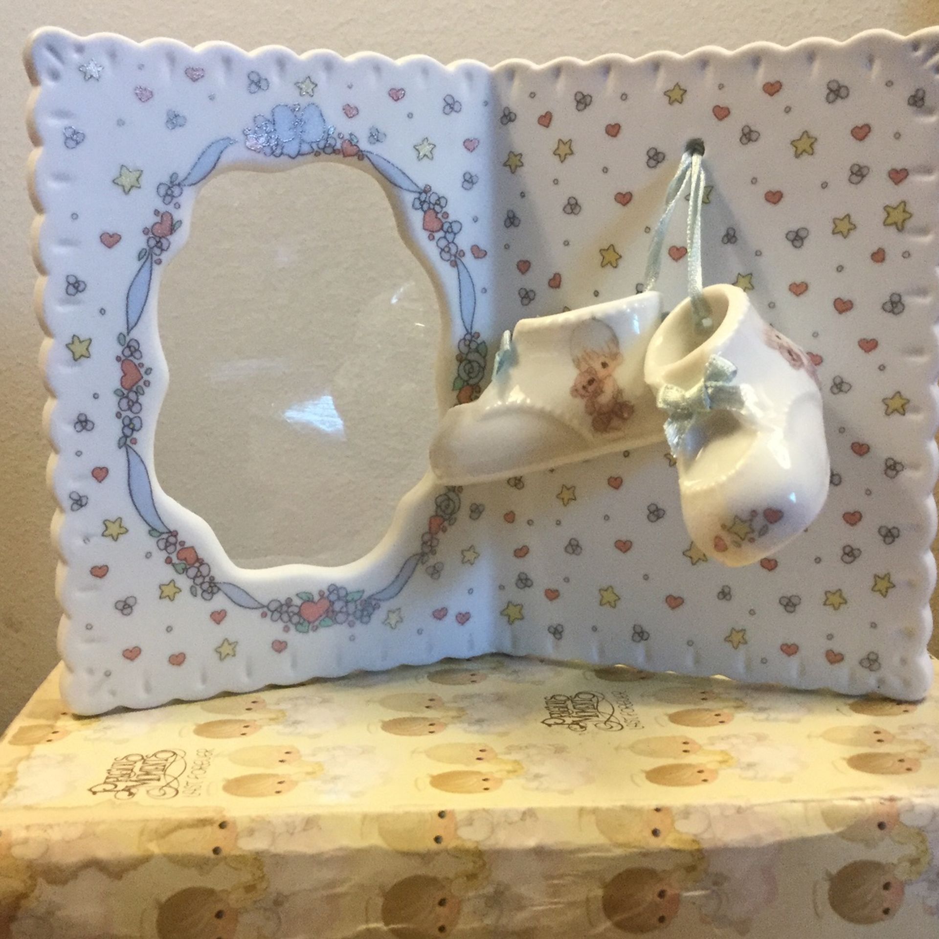 Precious moments baby boy frame