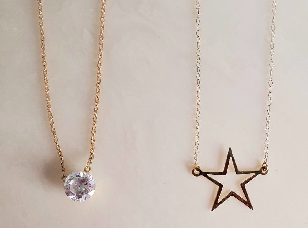 14k gold necklaces
