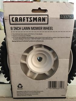 Craftsman 8” Lawn Mower Wheel Thumbnail