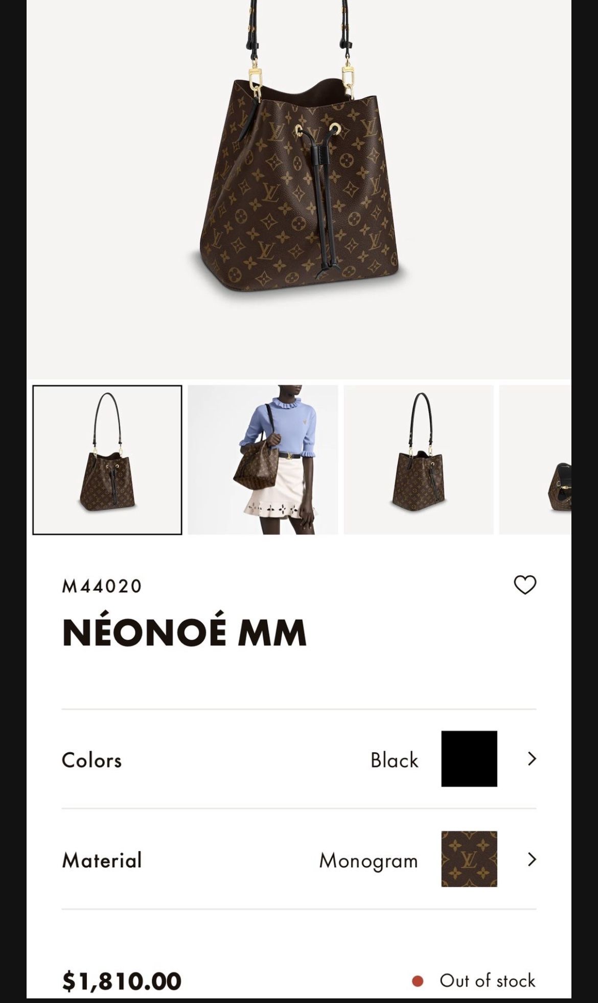 Louis Vuitton Bag - Brand New- Size In Photos