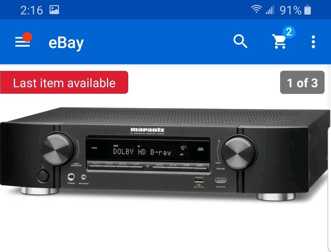 Receiver marantz
