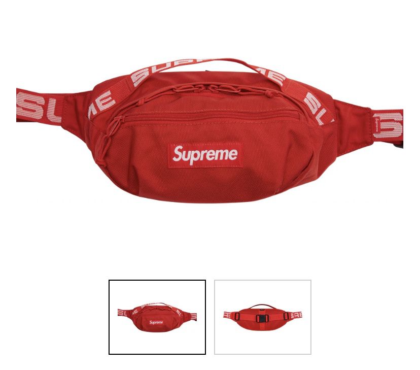 Supreme Fanny Pack Red
