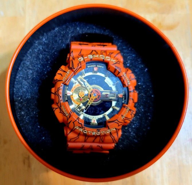 Limited Edition Gshock Dragonball Z GA110JDB-1A4