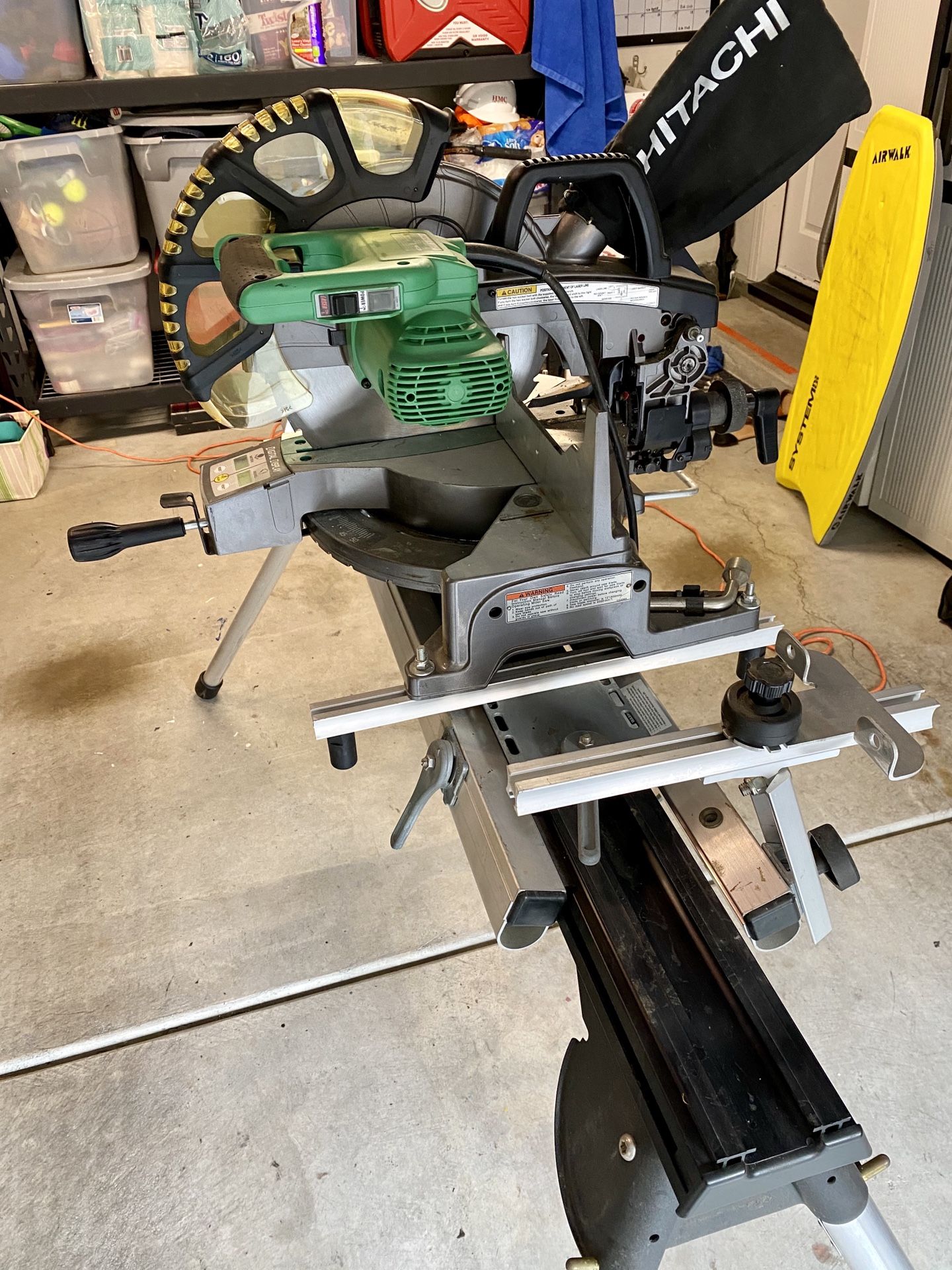 Hitachi C12LCH 15 Amp 12Inch Compound Miter Saw with Laser