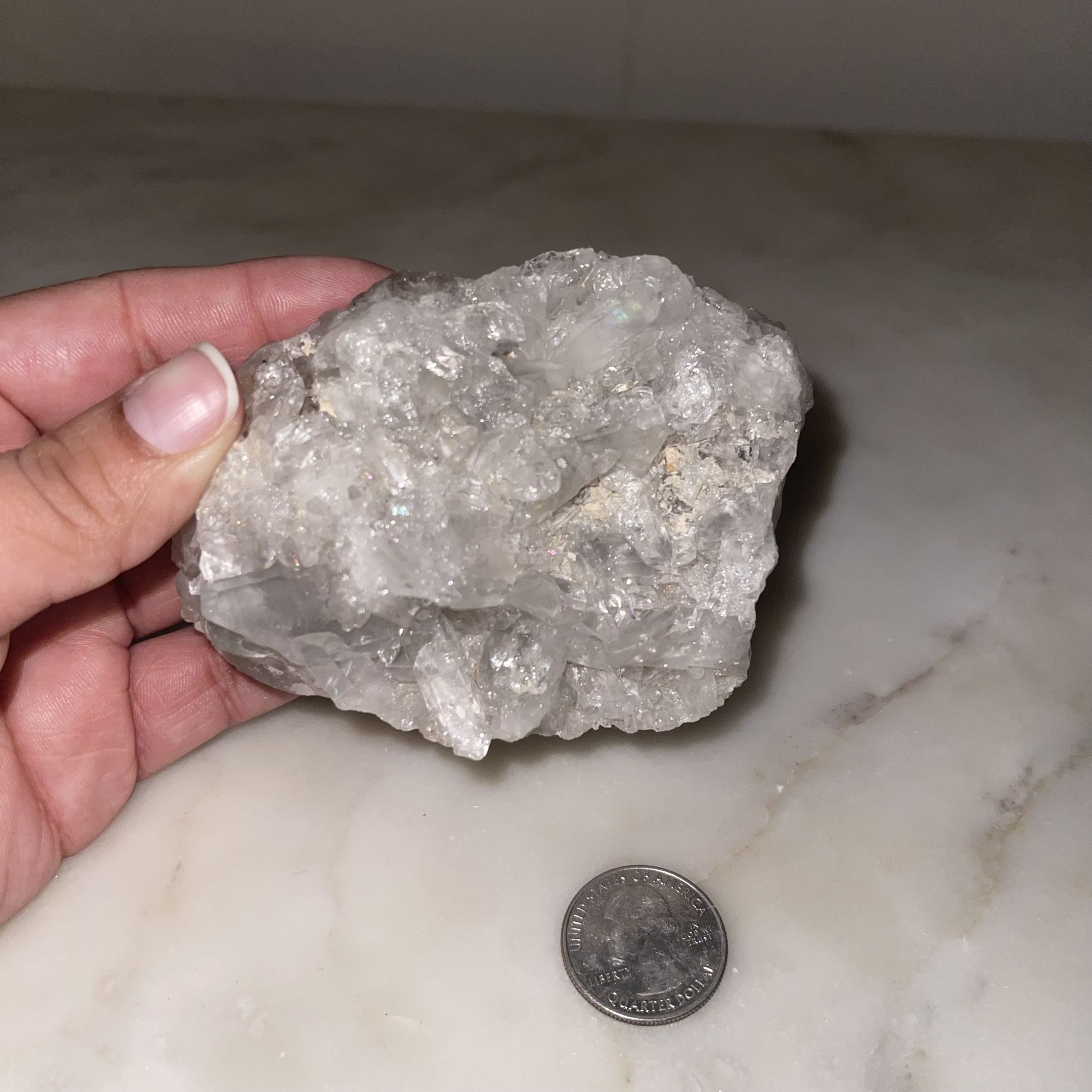 Clear Quartz Cluster