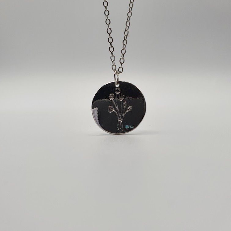 "Alloy Plating Round Clavicle Pendant Necklaces for Women, IN047
 
 