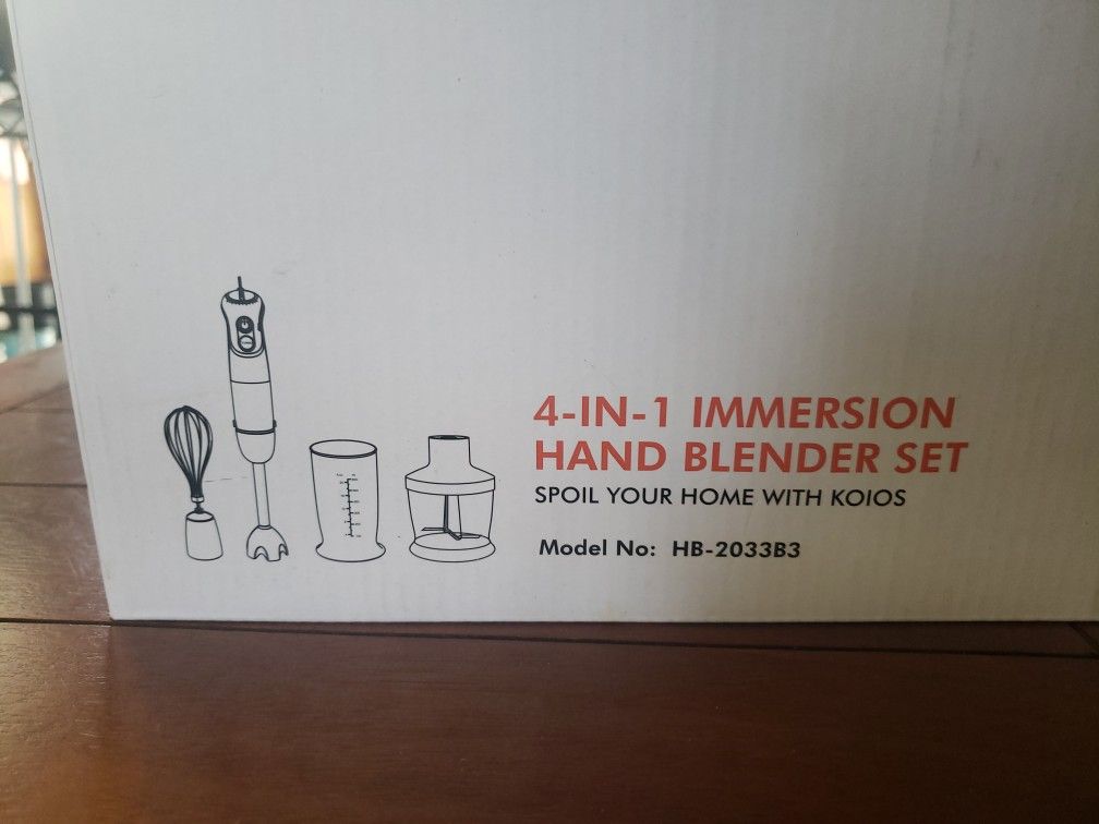 Immersion Blender/chopper