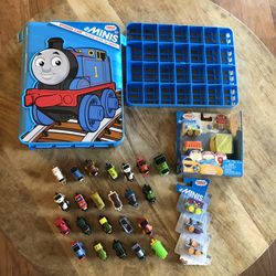 28 Thomas & Friends Minis Trains Total . Some pre own great shape and some new  Thomas & Friends MINIS - Fizz 'N Go Cargo Surprise New  Thomas and Fri Thumbnail