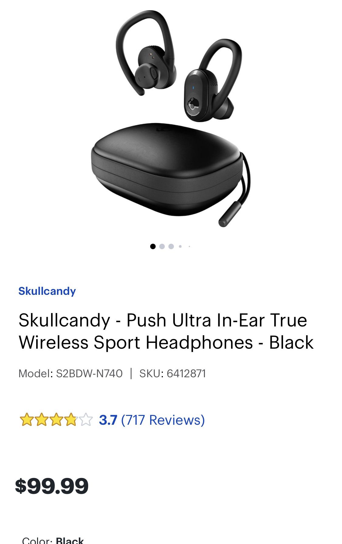 Skullcandy Push Ultra True Wireless Headphones *BRAND NEW*