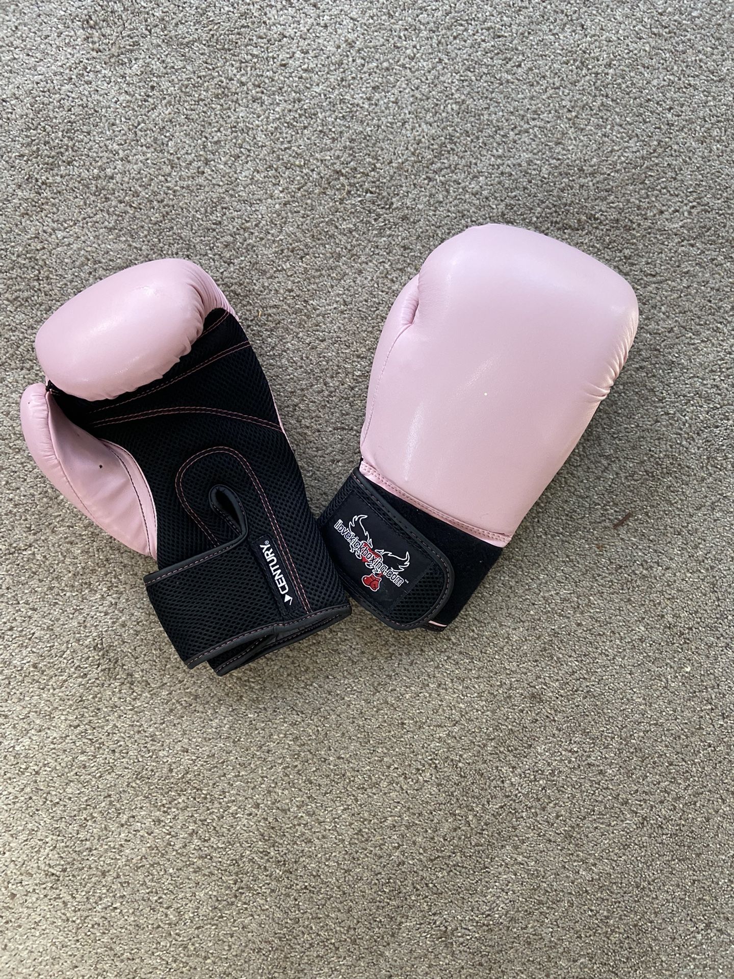 Century kick boxing gloves