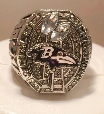 Baltimore Ravens 2013 Super Bowl championship ring