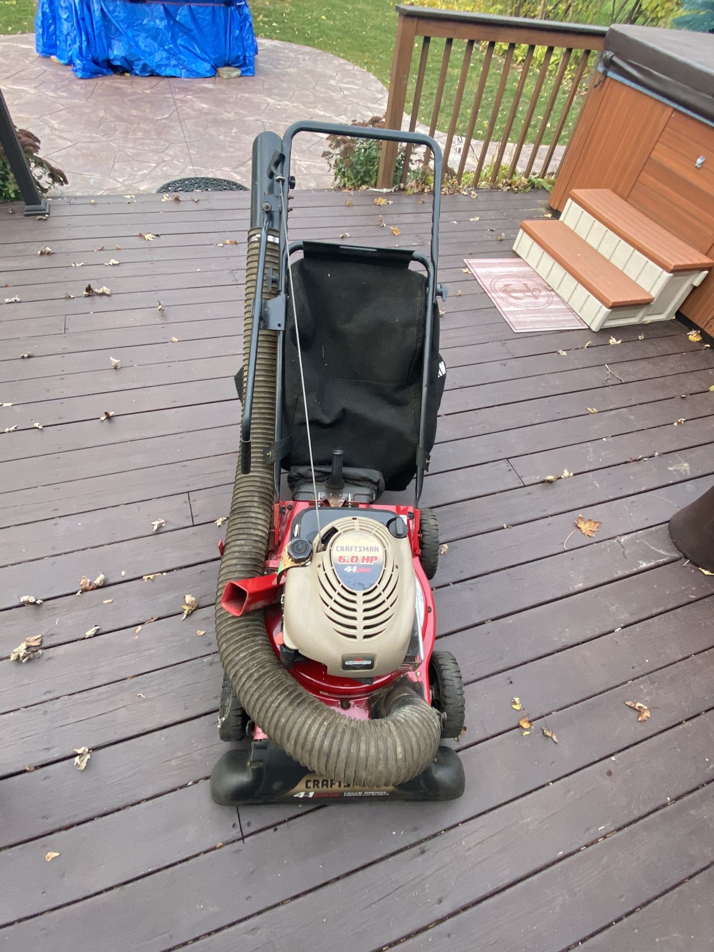 Craftsman Yard 4:1 Machine -Vacuum/Mulcher/Blower/Chipper